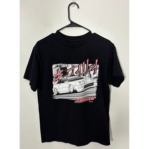 Key Street Men's Size Medium Graphic T-Shirt Cotton Car Streetwear